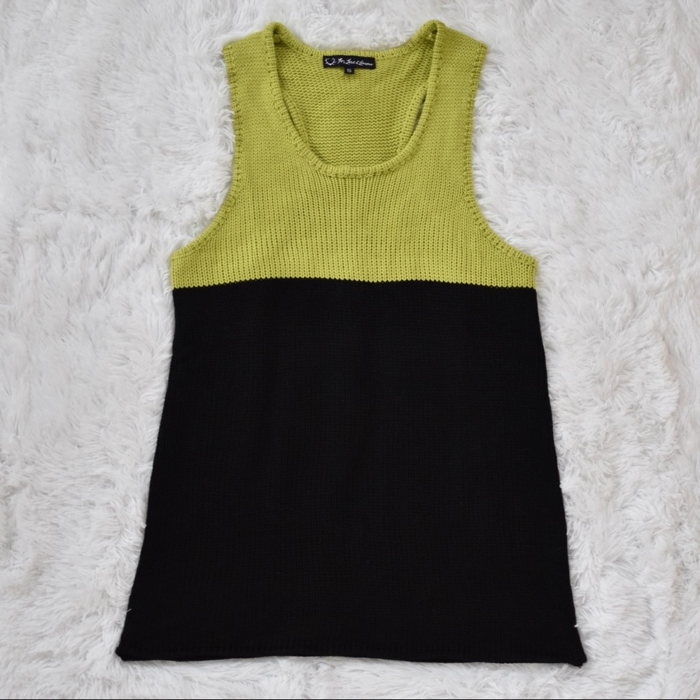 For Love & Lemons Knit Tank Sweater Mini Dress